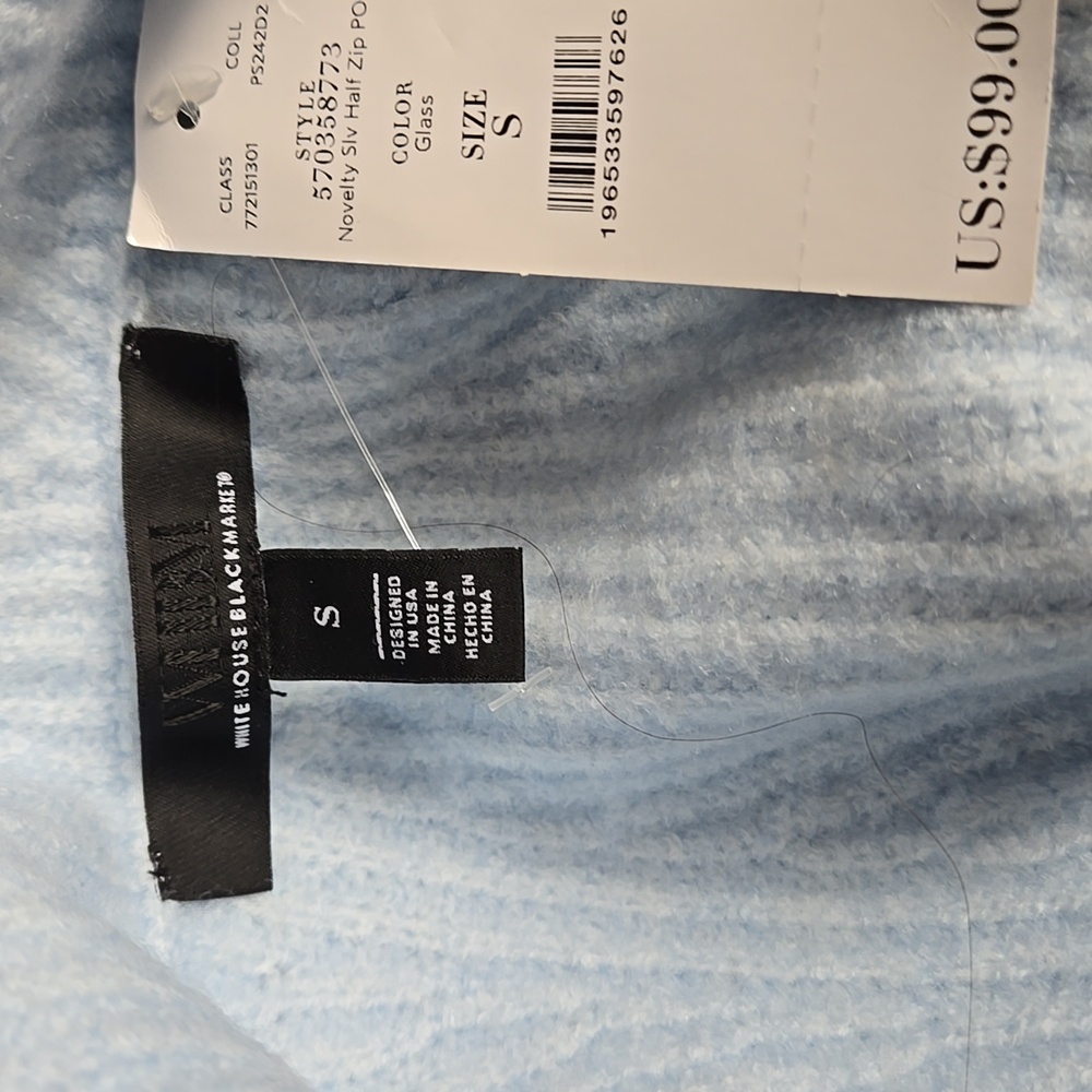 WHBM Half Zip Pullover - Picture 9 of 11